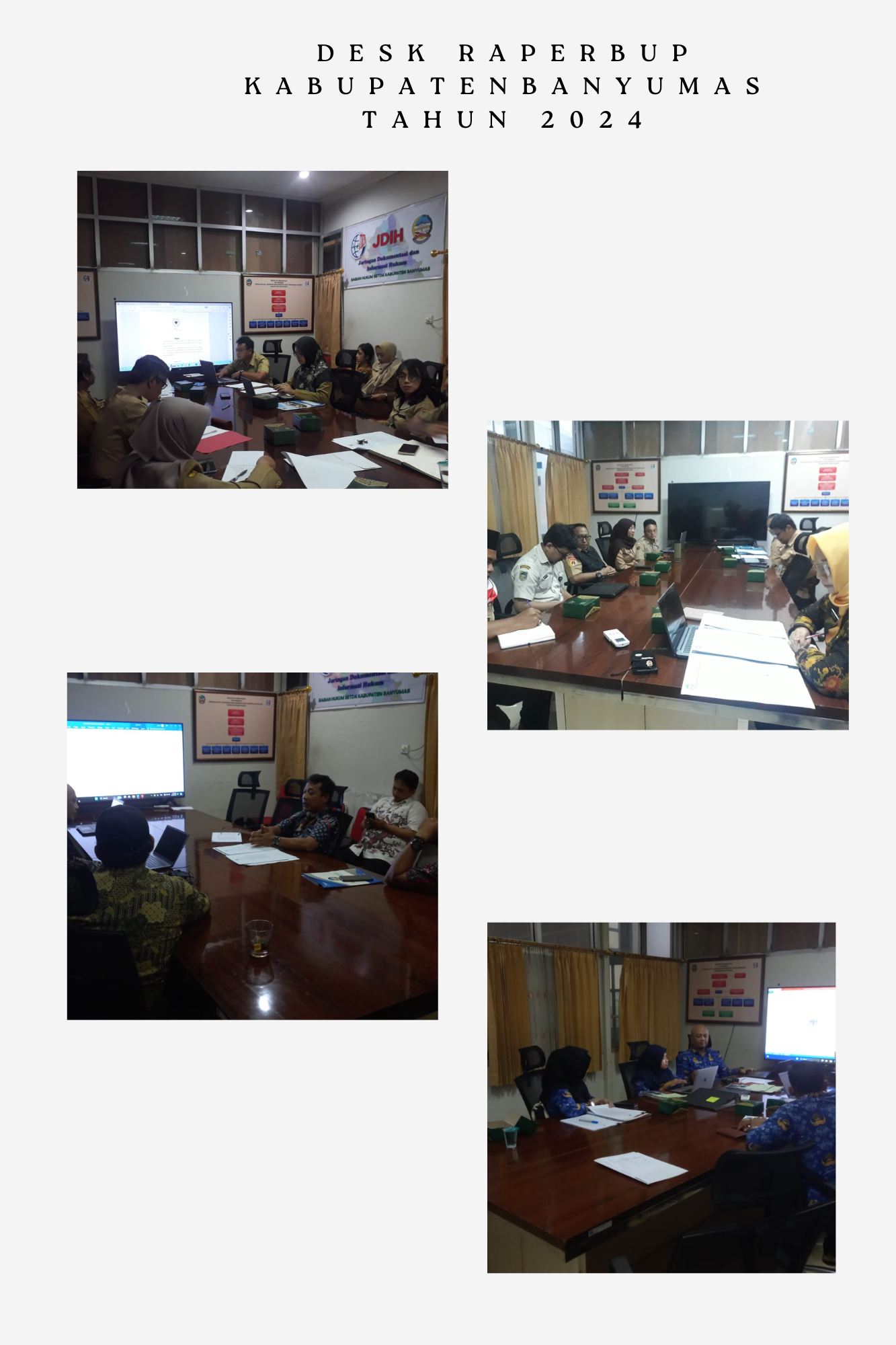 PEMBAHASAN USULAN RANCANGAN PERATURAN BUPATI