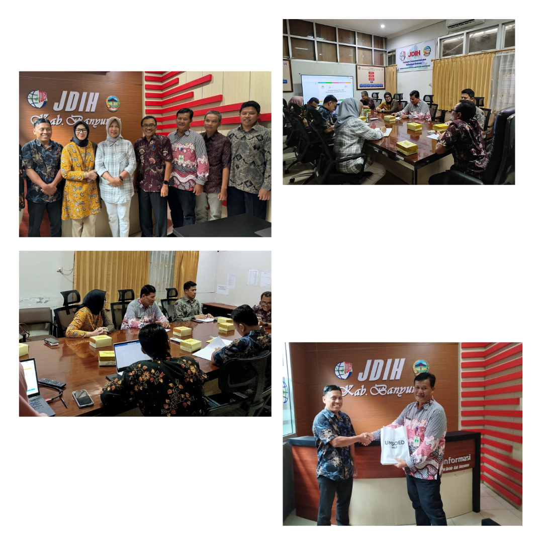 Benchmarking Pengelolaan Jaringan Dokumentasi dan Informasi Hukum Kabupaten Banyumas 