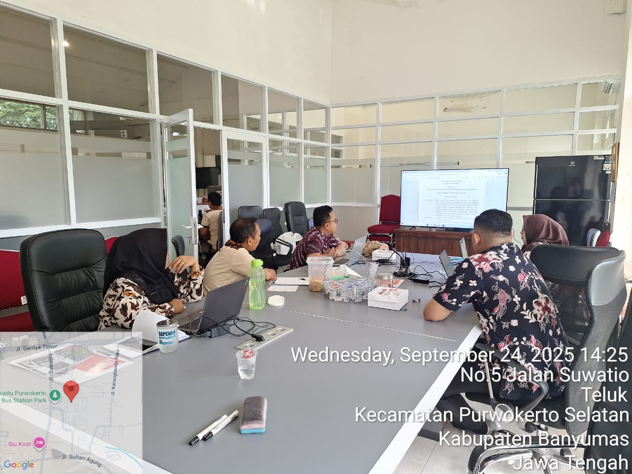 Rapat Pembahasan Penyusunan Raperbup tentang Pemungutan Pajak Mineral Bukan Logam dan Batuan